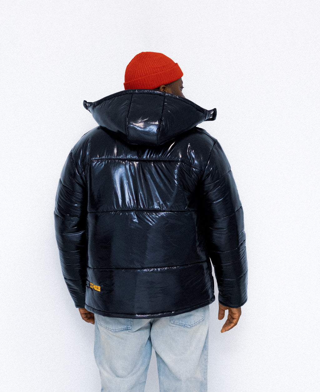 LastDays “NO COMPROMISE” High-Gloss Puffer Jacket