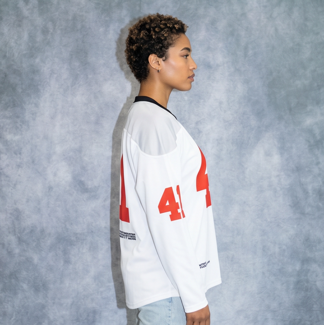 LastDays Gridiron Jersey – White/Red Edition