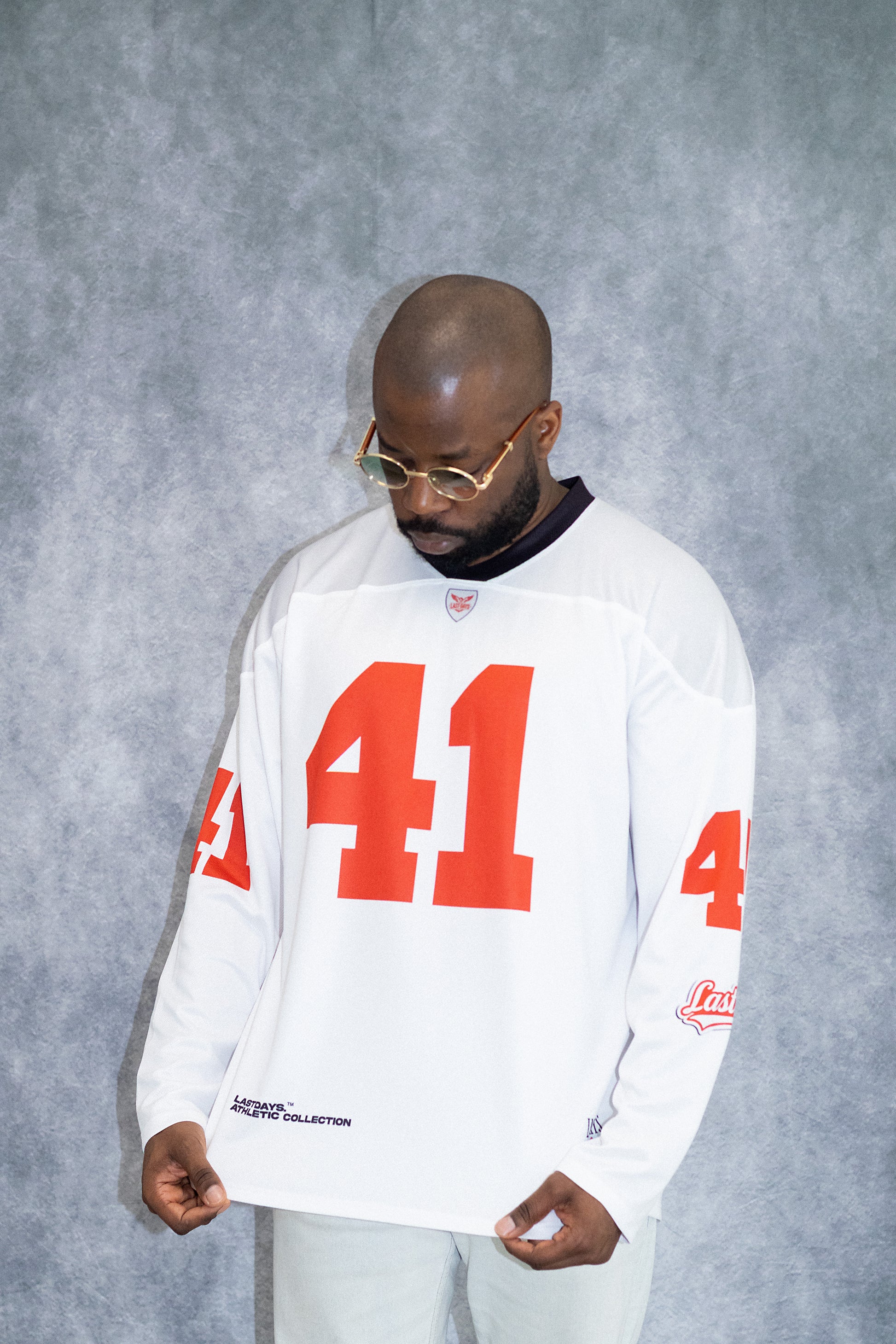 LastDays Gridiron Jersey – White/Red Edition