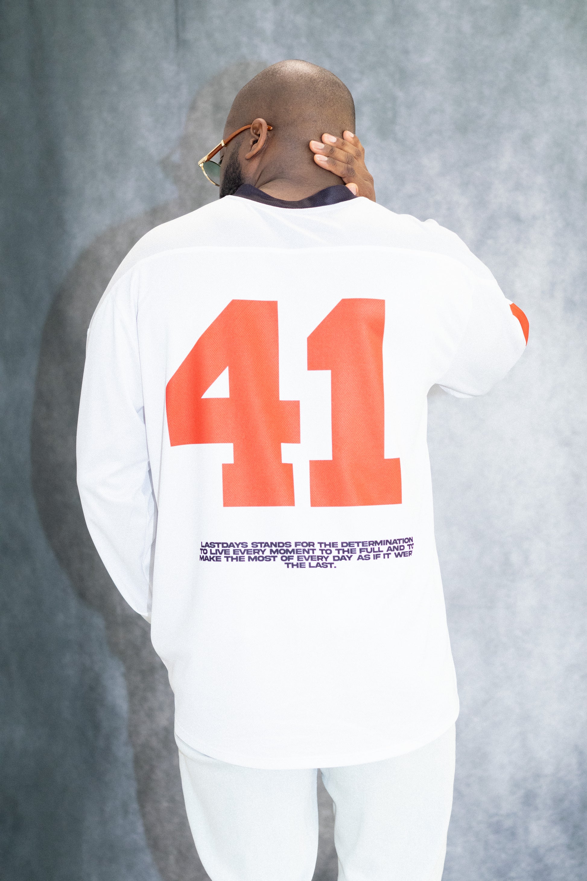 LastDays Gridiron Jersey – White/Red Edition