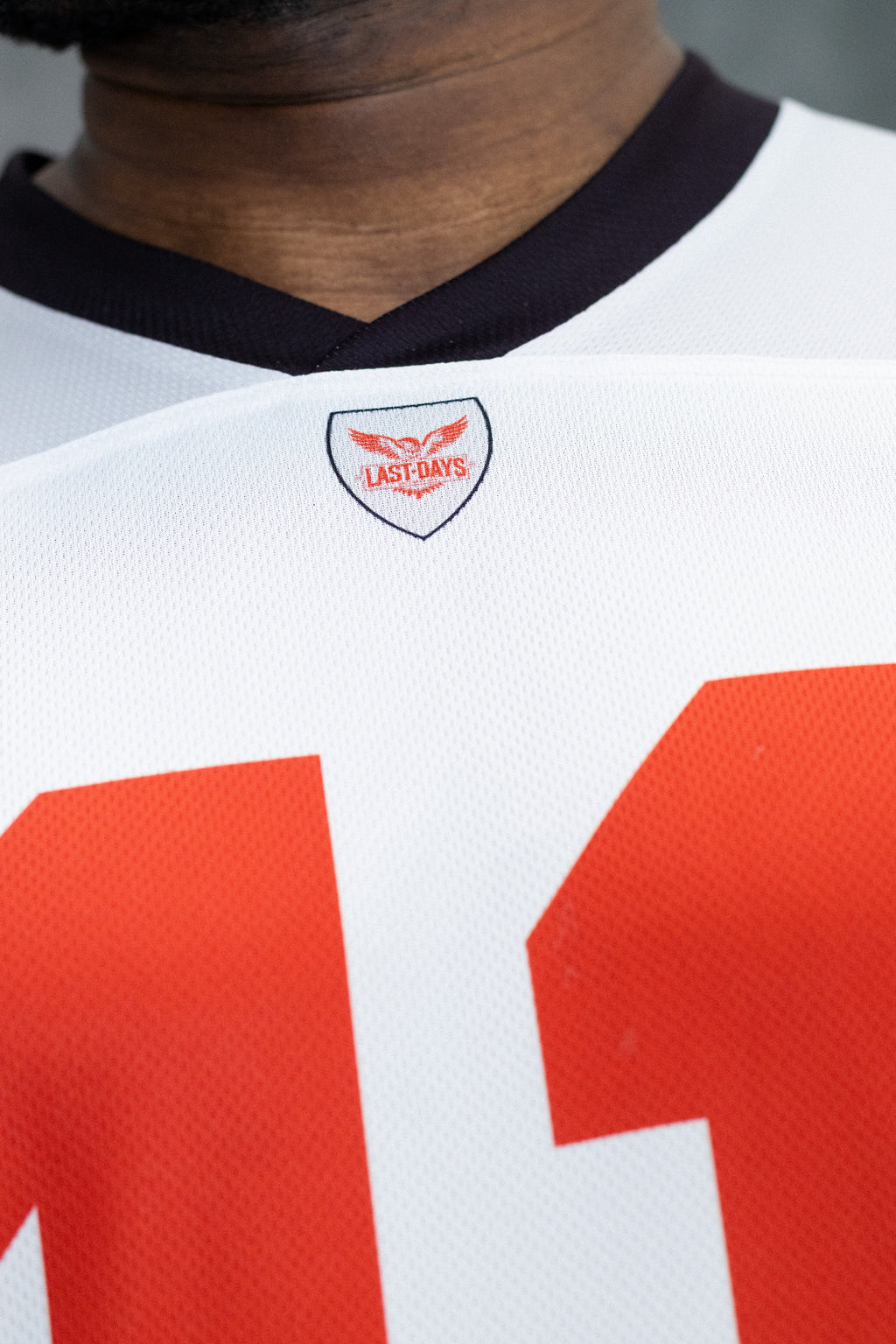 LastDays Gridiron Jersey – White/Red Edition