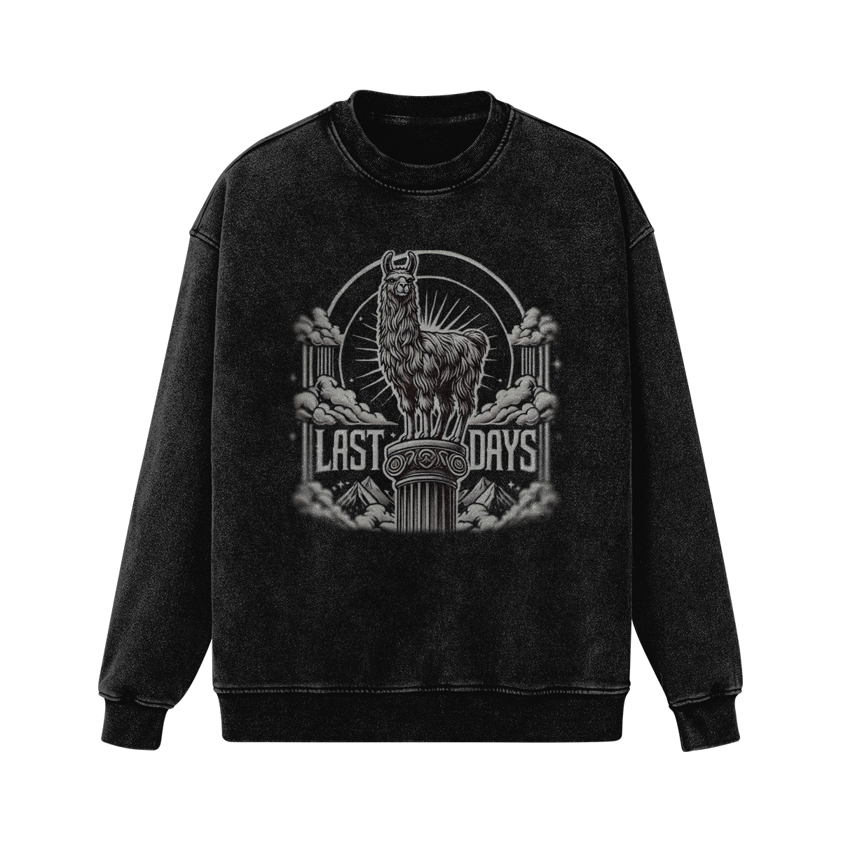Faded Lama Sweater by LASTDAYS (Customer Sweater)